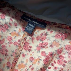 American Eagle floral kimono